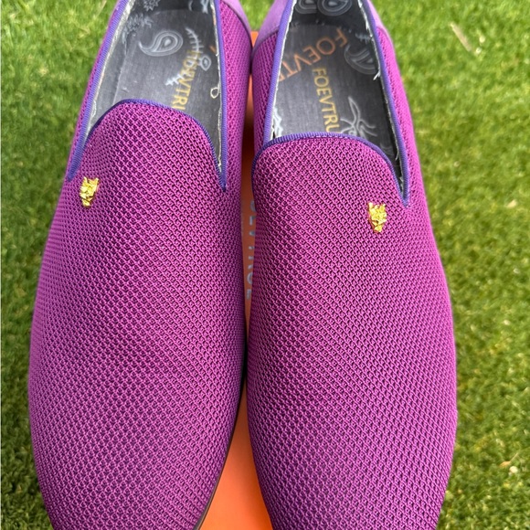 N Men’s Elegant Purple Mesh Loafers Dress Slip On Driving Tuxedo Suit Shoes 10.5 main image 13